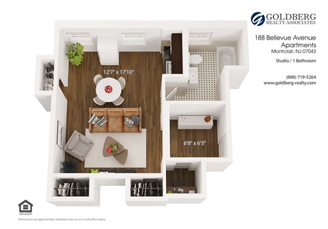 188 Bellevue Ave Studio-2 Beds Apartment for Rent - Photo Gallery 37